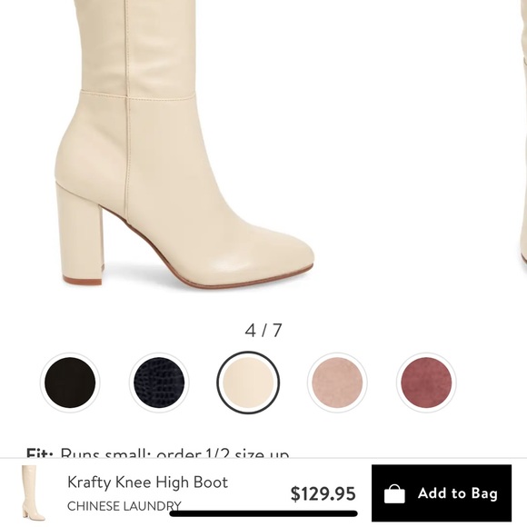 Chinese Laundry Shoes - Kraft Chines Laundry cream boots